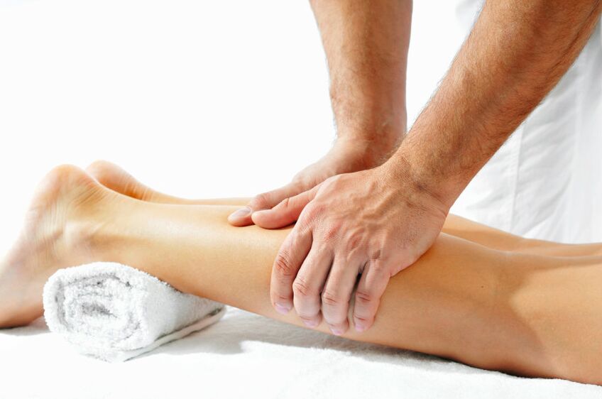 ročna masaža za krčne žile fotografija 1